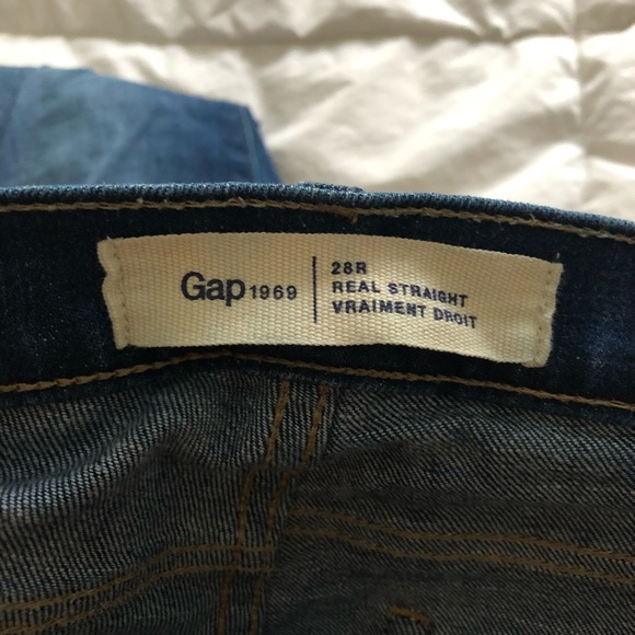 Gap Real Straight women’s jeans, 28R. - Picture 5 of 5